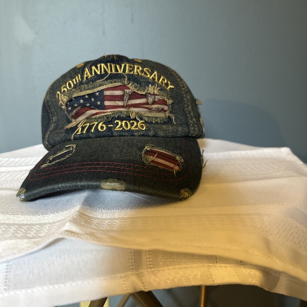 USA 250th Anniversary Commemorative Baseball Cap Vintage‎ Washed Snapback Unisex